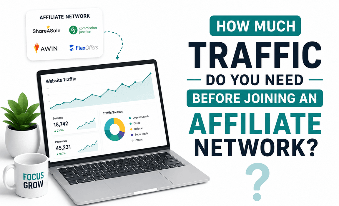 How Much Traffic Do You Need Before Joining an Affiliate Network?