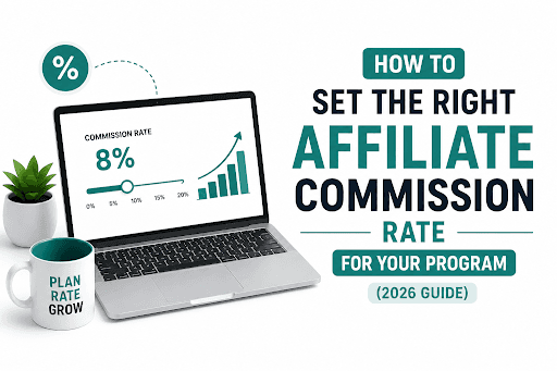 How to Set the Right Affiliate Commission Rate for Your Program