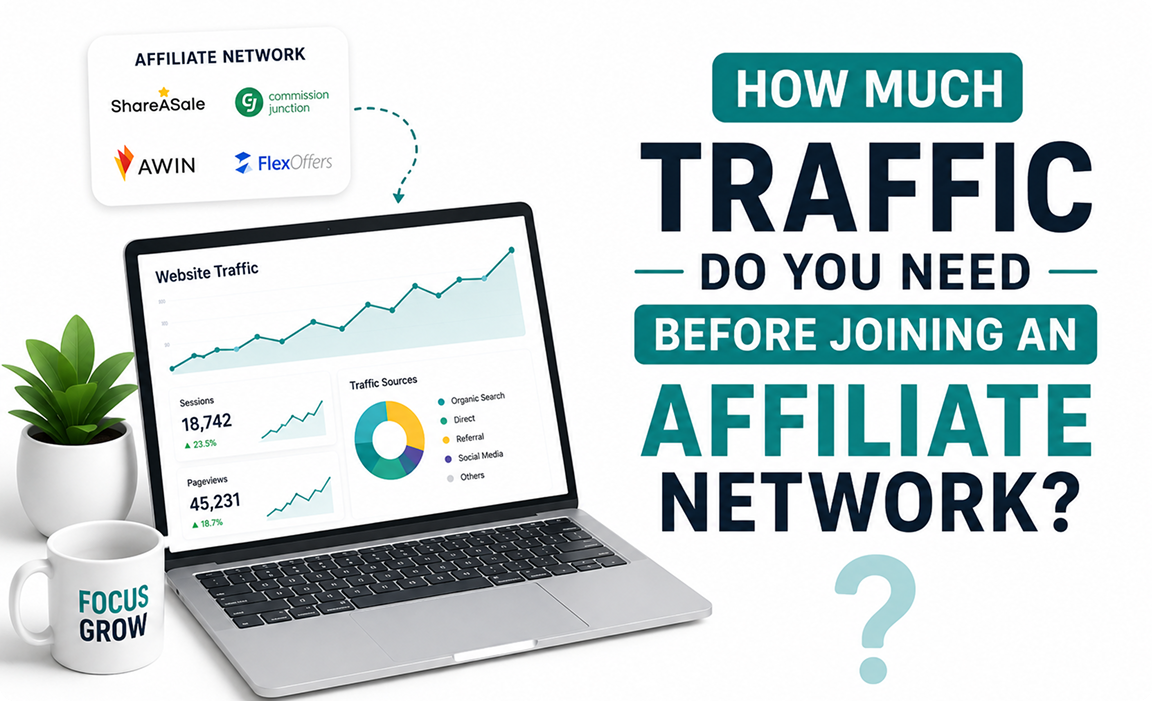 How Much Traffic Do You Need Before Joining an Affiliate Network?