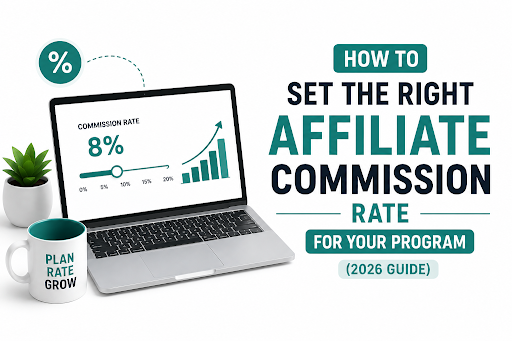 How to Set the Right Affiliate Commission Rate for Your Program