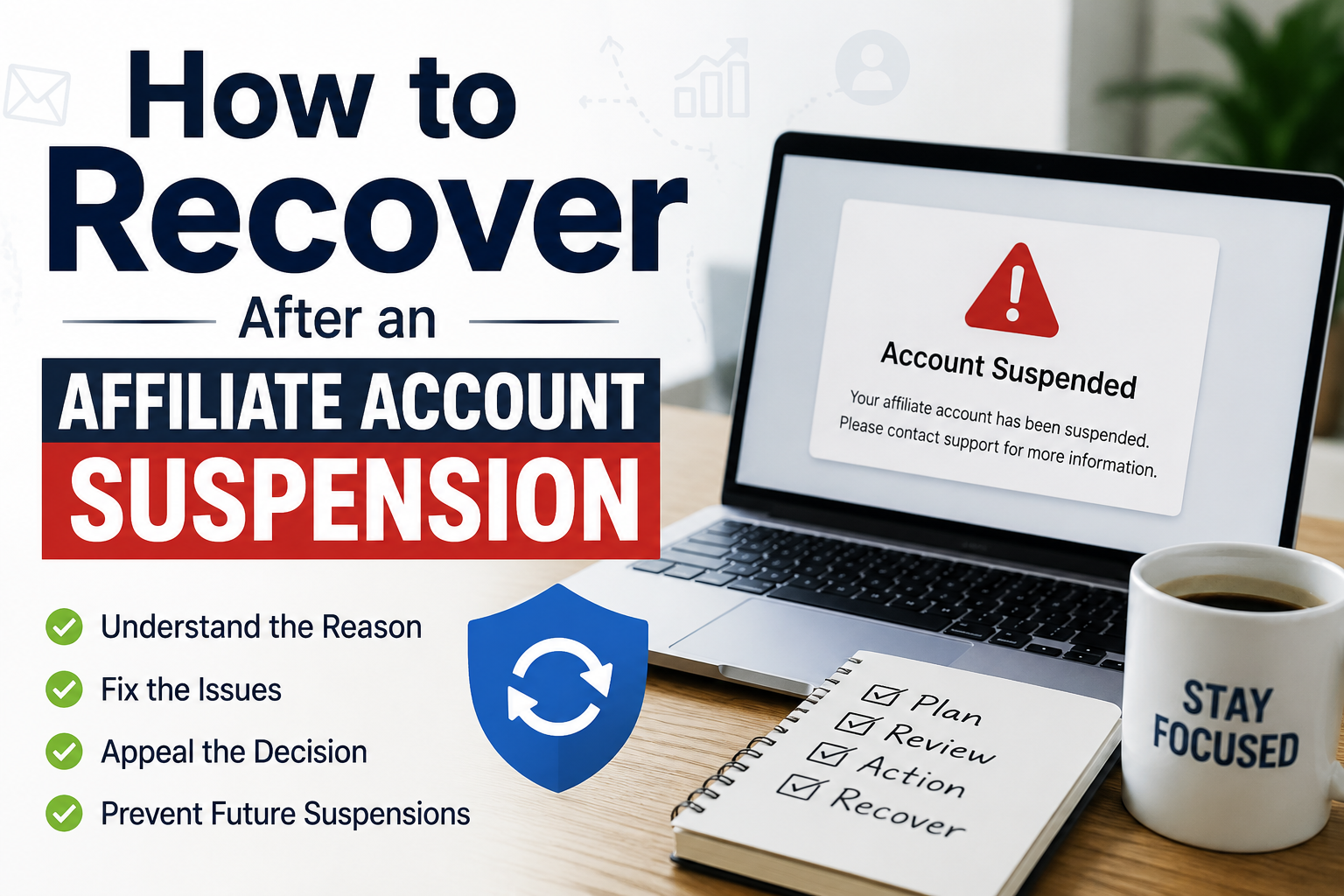 How to Recover After an Affiliate Account Suspension