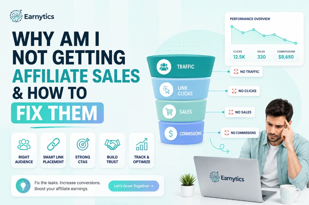 Why Am I Not Getting Affiliate Sales & How to Fix Them